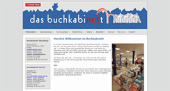 Desktop Screenshot of buchkabinett.de
